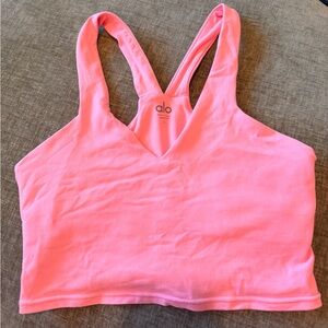 ALO airbrush real bra tank top